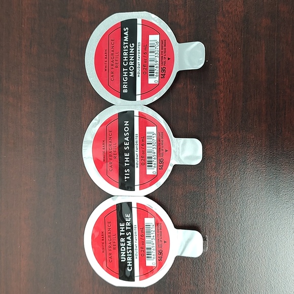 Bath & Body Works WOODY WAGON Car Fragrance Holder Visor/Vent Clip + 5 Refills - Picture 6 of 6